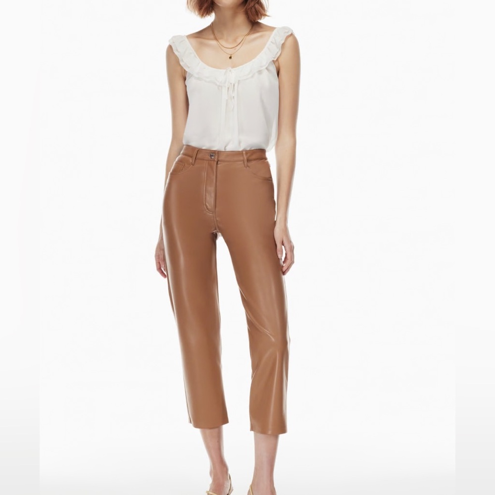 Aritzia Wilfred Melina cropped pant